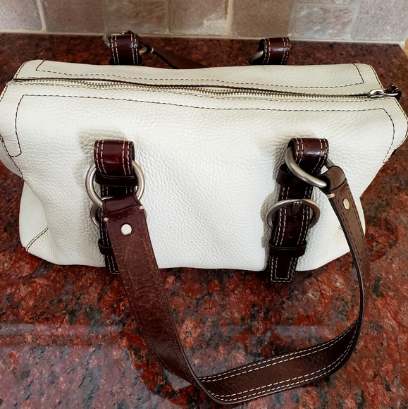 Coach pebbled leather satchel - Picture 2 of 8